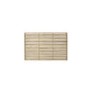 Forest Pressure Treated Contemporary Slatted Fence Panel 6 x 4 ft - Pack of 4