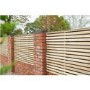 Forest Pressure Treated Contemporary Double Slatted Fence Panel 6 x 4 ft - Pack of 4