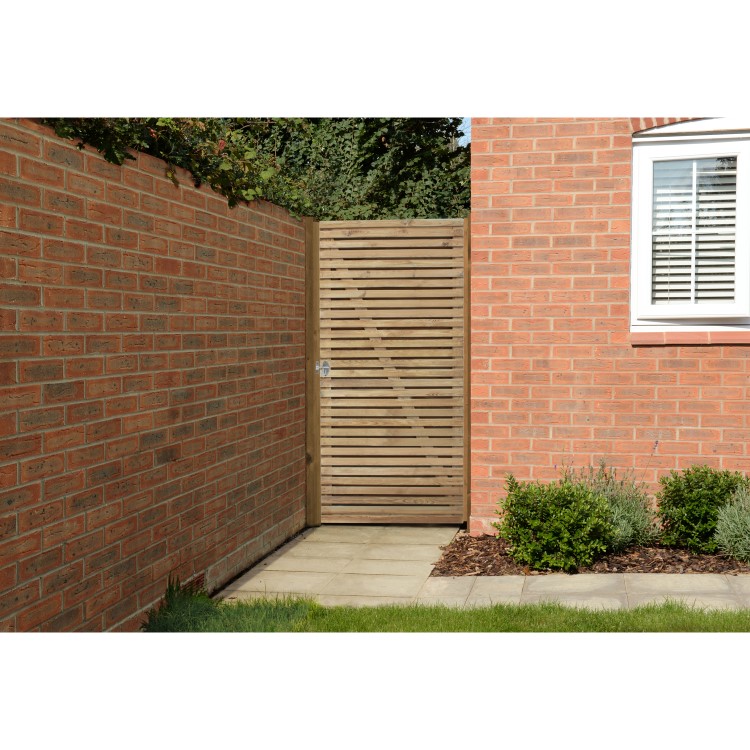 Forest 6ft Wooden Double Side Gate