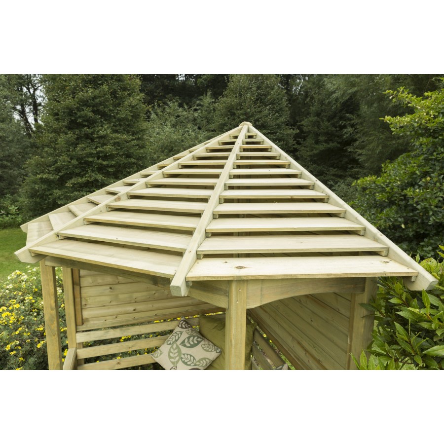 Forest Garden Venetian Corner Arbour