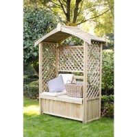 Forest Lyon Wooden Garden Arbour Forest Lyon Wooden Garden Arbour
