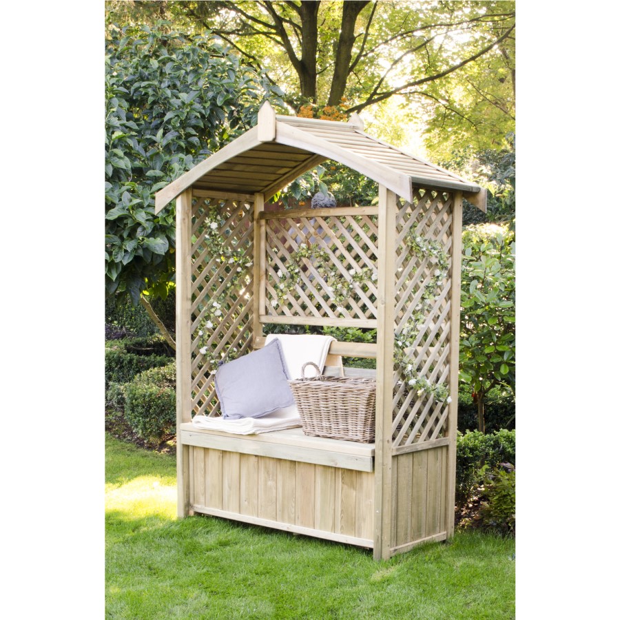 Forest Lyon Wooden Garden Arbour