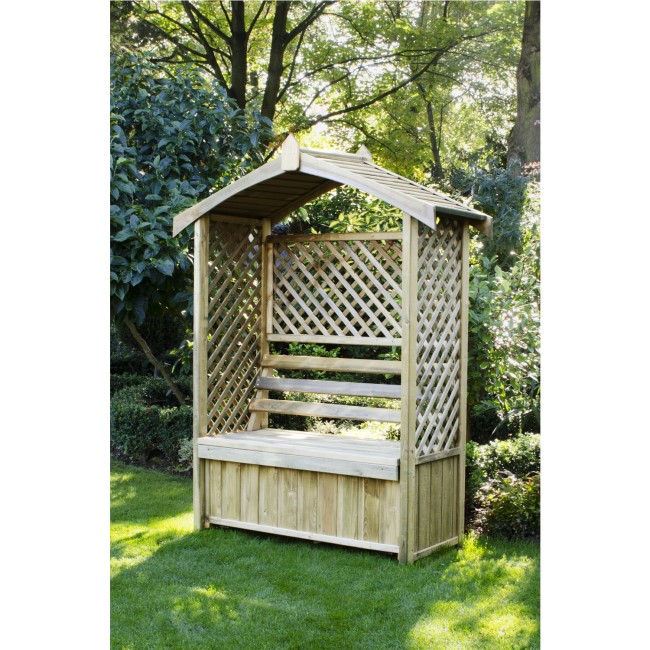 Forest Lyon Wooden Garden Arbour