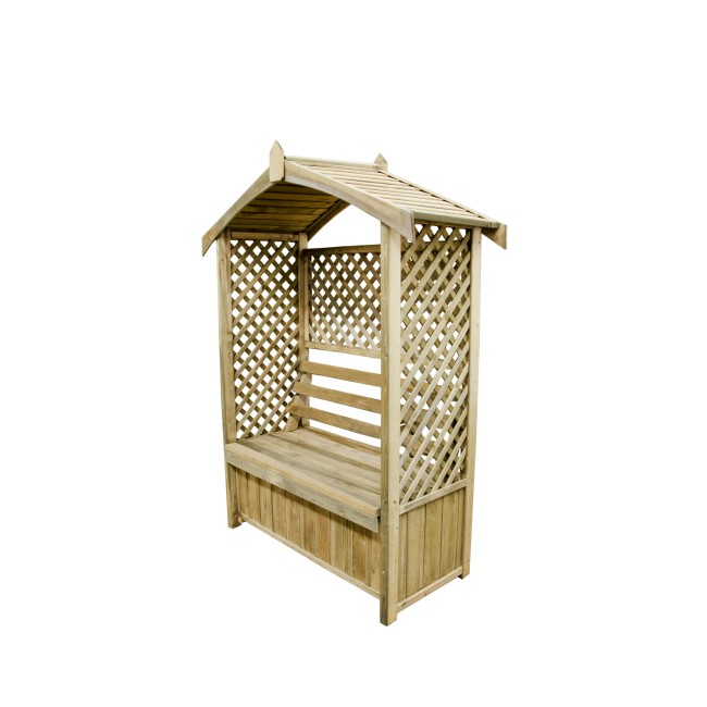 Forest Lyon Wooden Garden Arbour