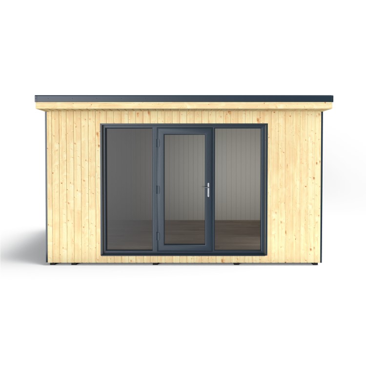 Forest Xtend Insulated Garden Office 4.0m - Installed