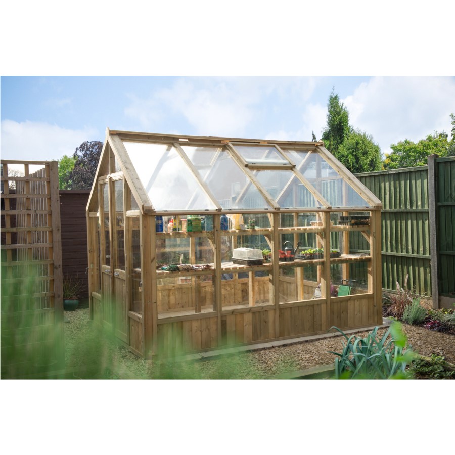Forest Garden Vale Greenhouse 10 x 8ft