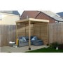 Forest Modular Pergola with 2 Side Panels