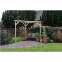 FOL104581 Forest Slatted Corner Pergola