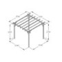 Forest Ultima Pergola 3.6 x 3.6m