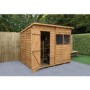 Wooden Garden Shed 8 x 6ft - Forest
