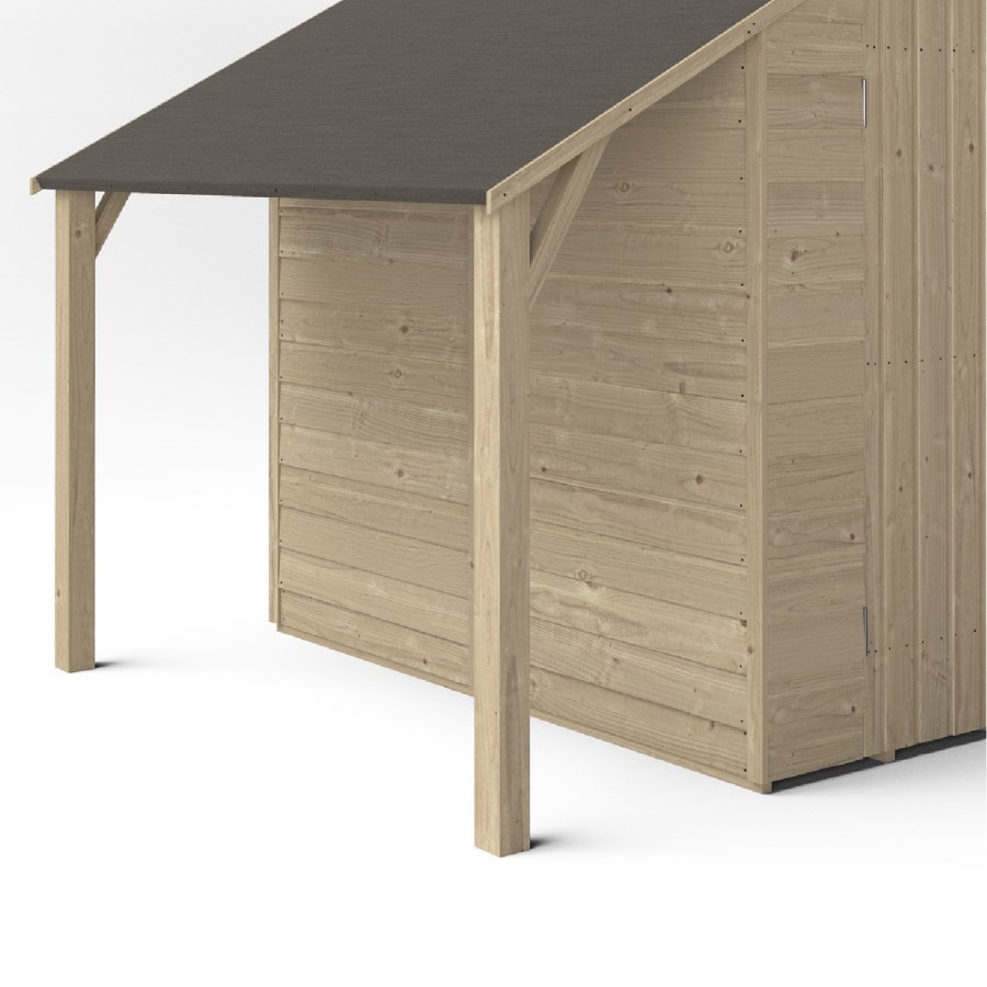 Forest Lean To Pressure Treated Kit for 6 x 4ft Sheds