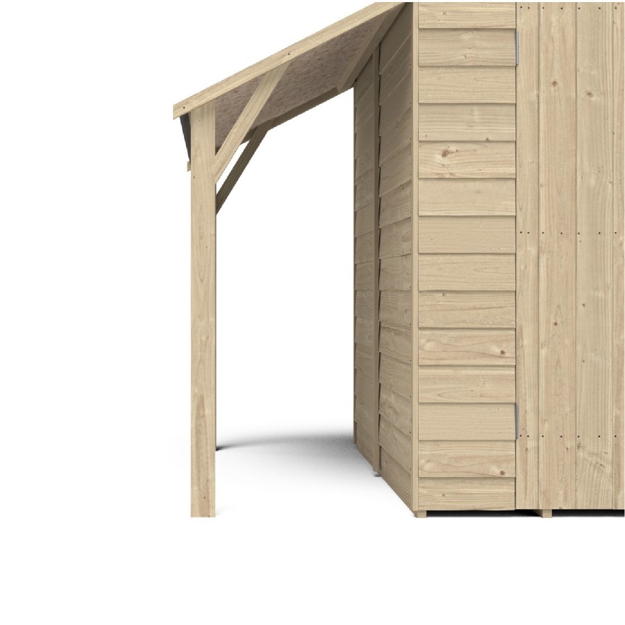 Forest Lean To Pressure Treated Kit for 6 x 4ft Sheds