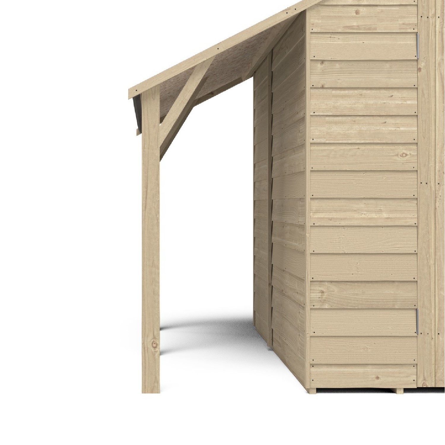 Forest Lean To Pressure Treated Kit for 7 x 5ft Sheds - Furniture123