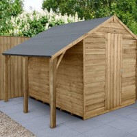 Forest Lean To Pressure Treated Kit for 8 x 6ft Sheds