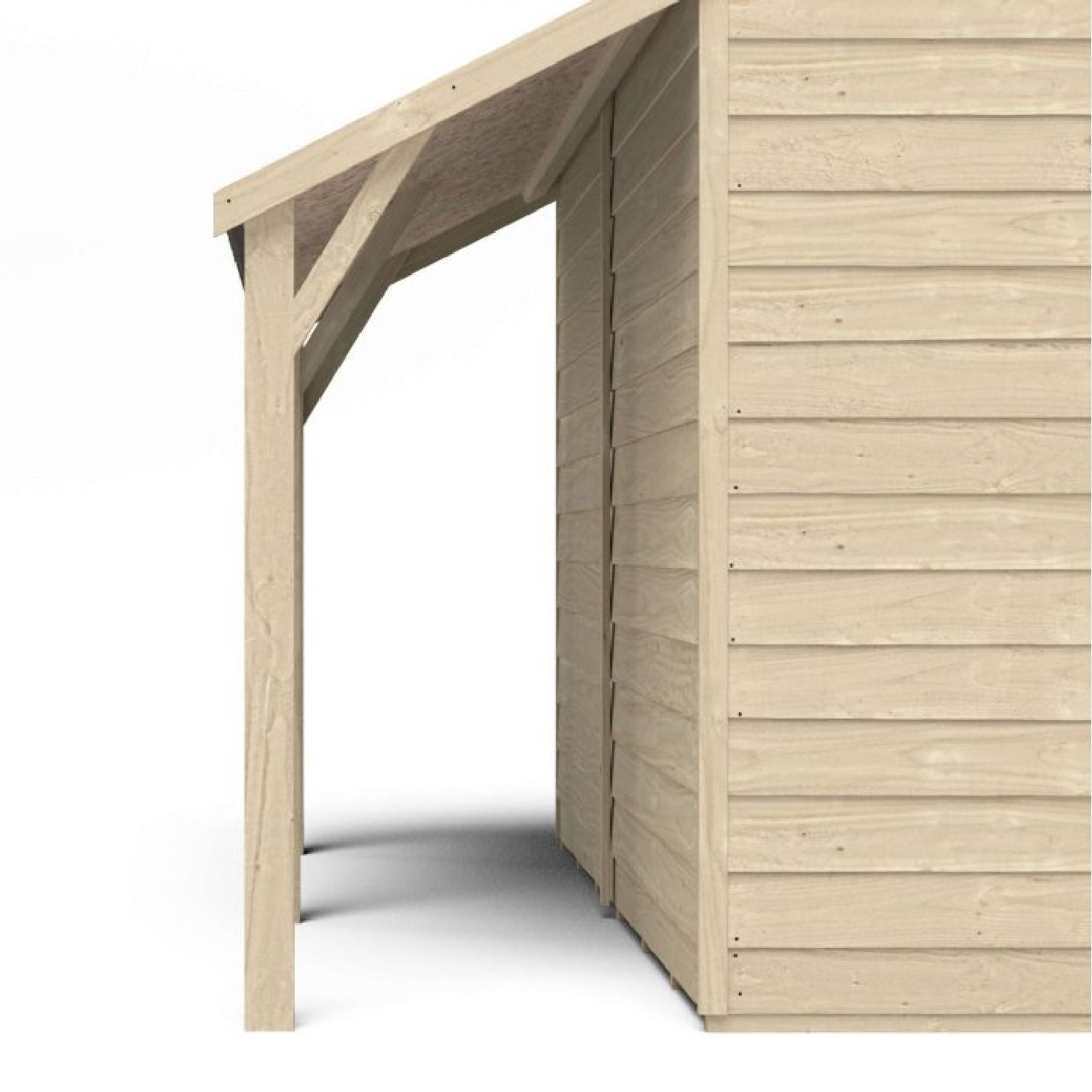 Forest Lean To Pressure Treated Kit for 8 x 6ft Sheds - Furniture123