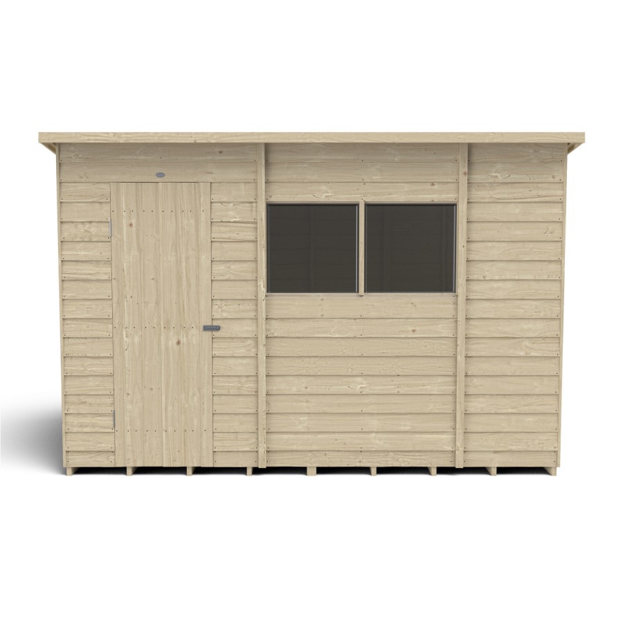 Wooden Garden Shed 10 x 6ft - Forest
