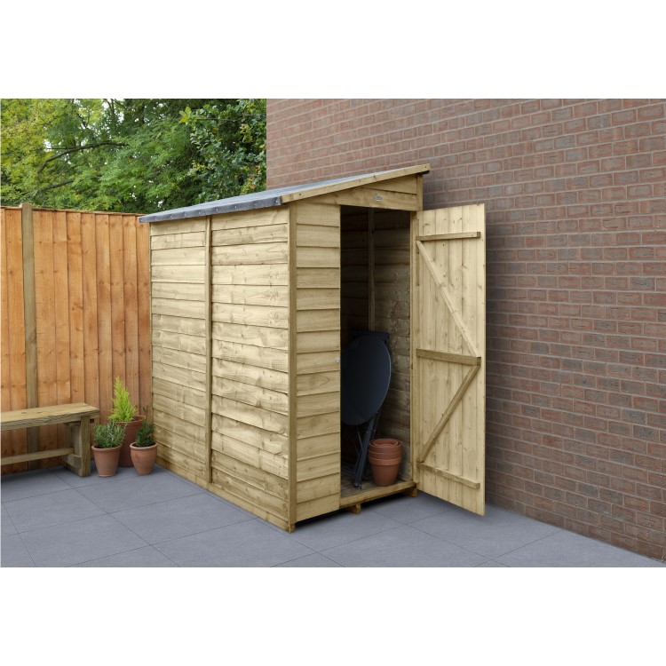 Wooden Garden Shed 6 x 3ft - Forest