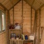 6 x 4ft Forest Retreat Cream Painted Shed