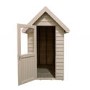 6 x 4ft Forest Retreat Cream Painted Shed