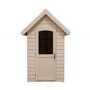 6 x 4ft Forest Retreat Cream Painted Shed