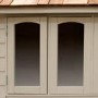 6 x 4ft Forest Retreat Cream Painted Shed