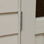 6 x 4ft Forest Retreat Cream Painted Shed
