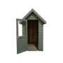 6 x 4ft Forest Retreat Moss Green Painted Shed