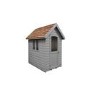 6 x 4ft Forest Retreat Pebble Grey Painted Shed