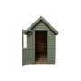 8 x 5ft Forest Retreat Moss Green Painted Shed