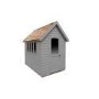 8 x 5ft Forest Retreat Pebble Grey Painted Shed