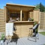 Forest 6 x 3ft Shiplap Pent Garden Bar