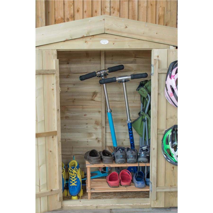 Wooden Garden Shed 4 x 3ft - Forest