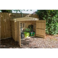 Forest Apex Large Pressure Treated Outdoor Store 