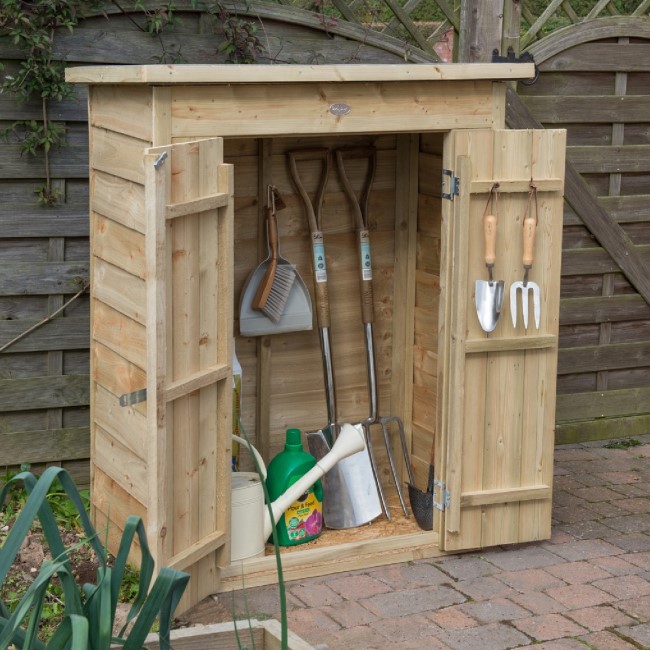 Forest Pressure Treated Pent Wooden Garden Storage 4 x 3ft