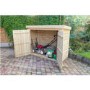 Forest Pressure Treated Pent Large Wooden Garden Storage 4 x 6ft