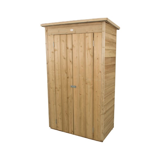 Forest Pressure Treated Pent Tall Wooden Garden Storage 5 x 3ft