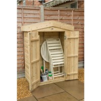 Wooden Garden Shed 4 x 3ft - Forest