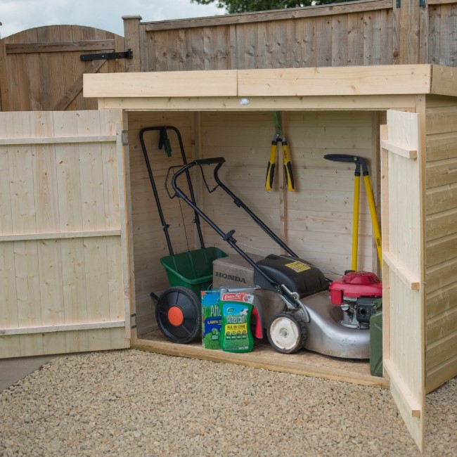 Forest Pressure Treated Shiplap Pent Large Outdoor Store