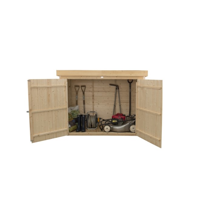 Forest Pressure Treated Shiplap Pent Large Outdoor Store