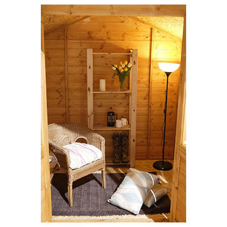 Forest 7 x 7ft Traditional Wooden Summerhouse - Installed