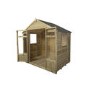 Forest Garden Oakley Overlap Summerhouse 7 x 5ft - Installed
