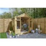 Forest Garden Oakley Overlap Summerhouse 7 x 5ft - Installed