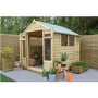 Forest 7 x 7ft Wooden Summerhouse - Installed