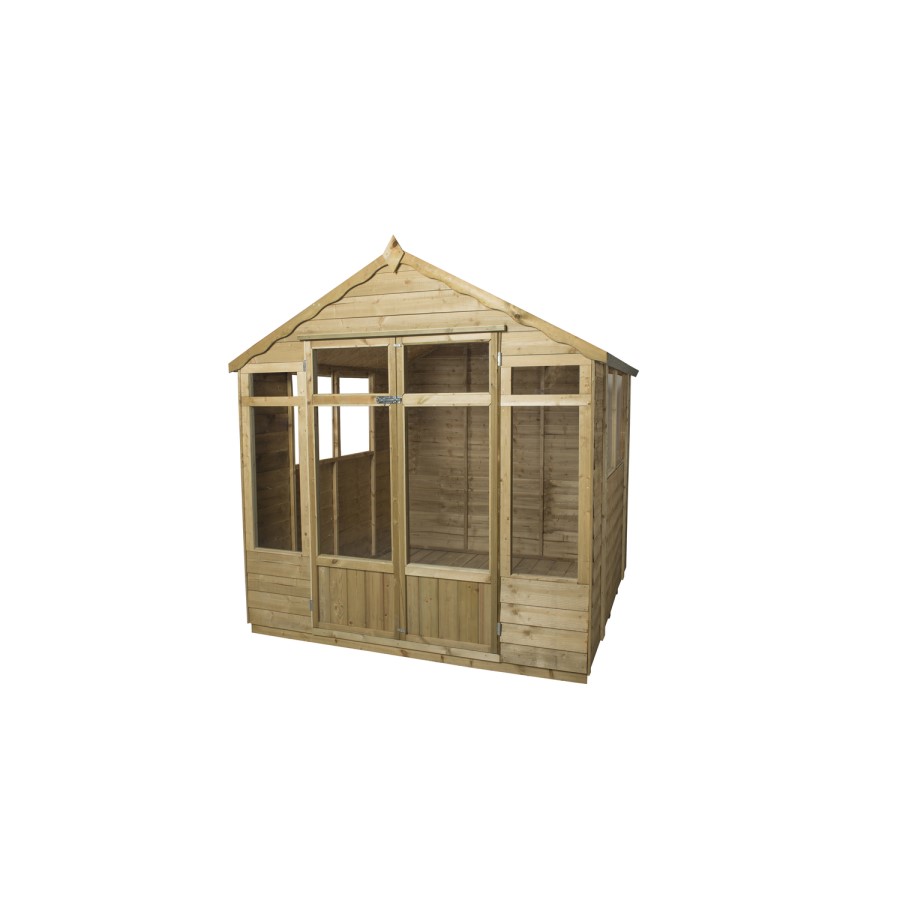 Forest 7 x 7ft Wooden Summerhouse - Installed
