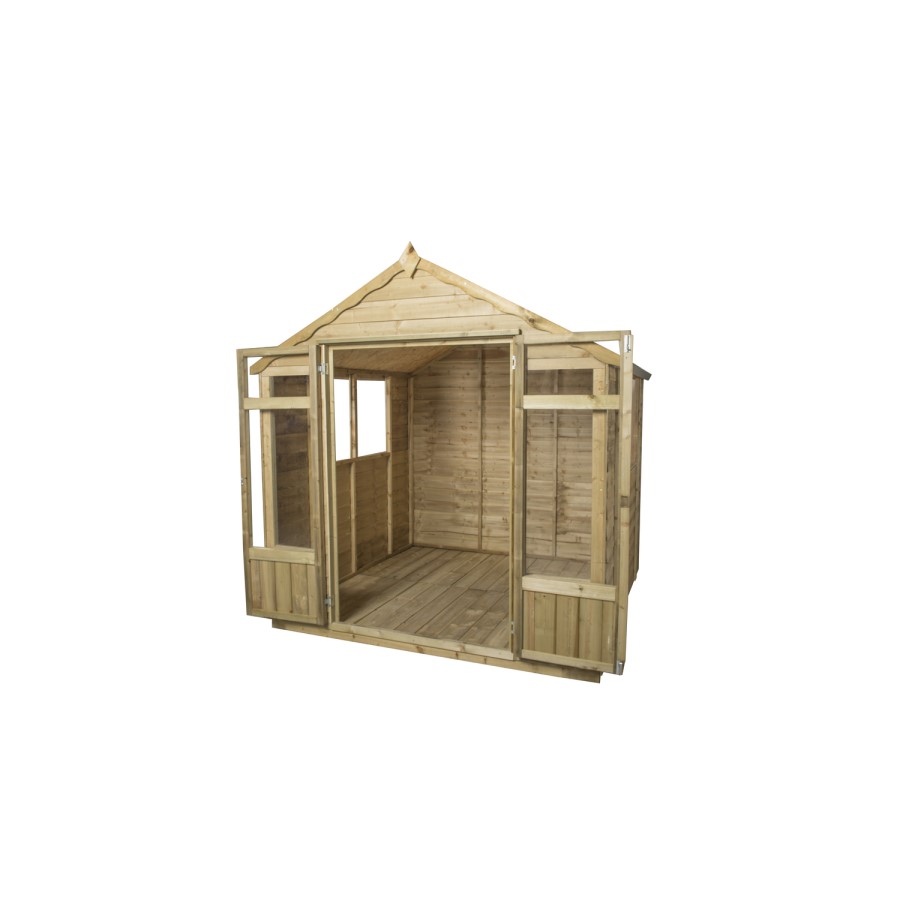 Forest 7 x 7ft Wooden Summerhouse - Installed