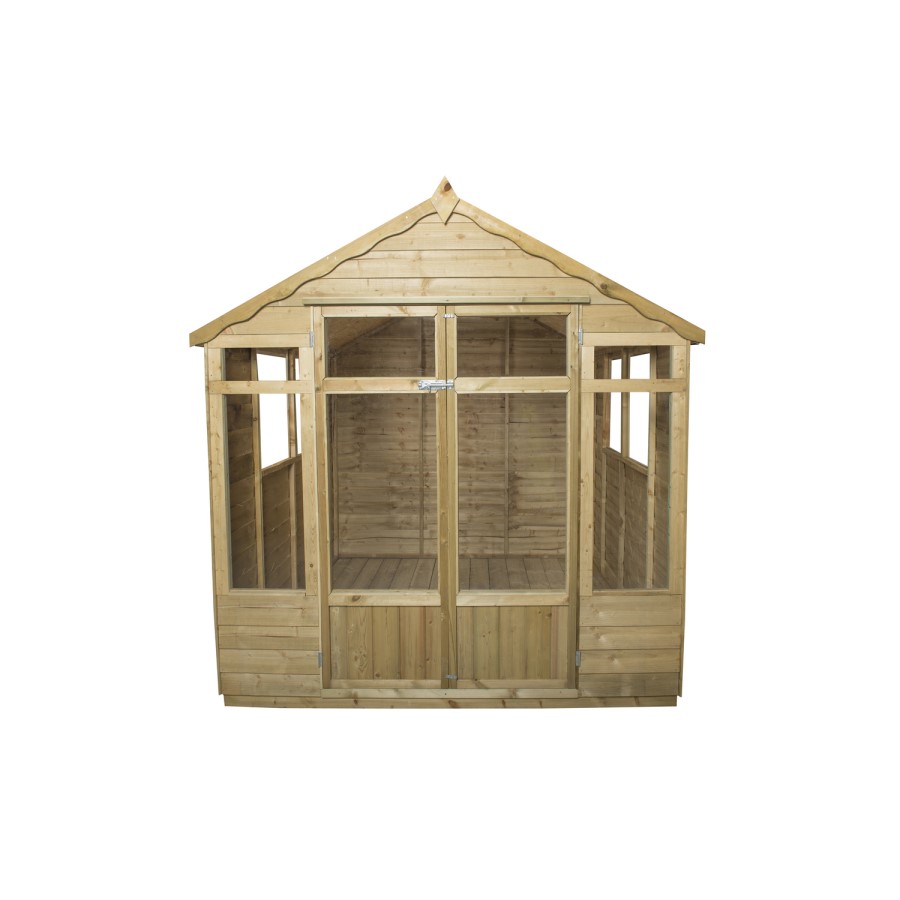 Forest 7 x 7ft Wooden Summerhouse - Installed