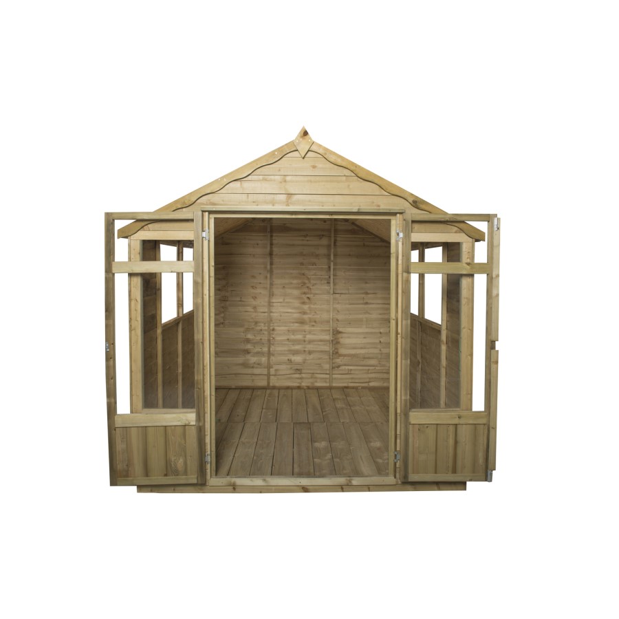 Forest 7 x 7ft Wooden Summerhouse - Installed