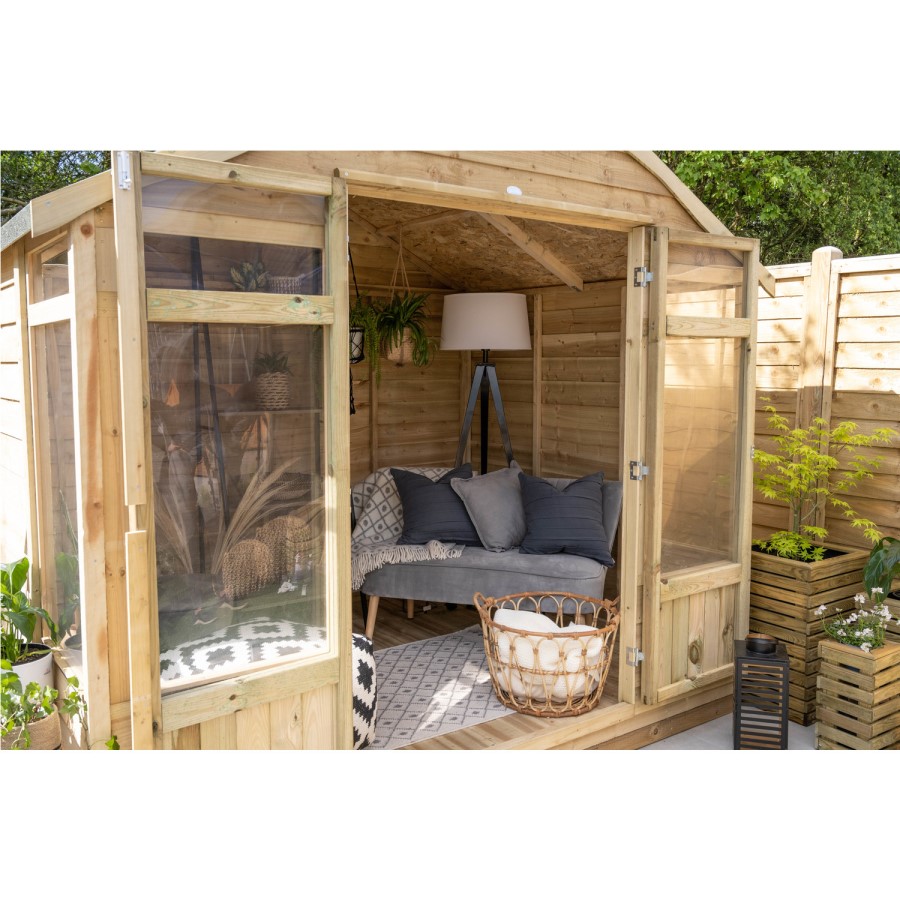 Forest Garden Oakley Overlap Summerhouse 8 x 6ft