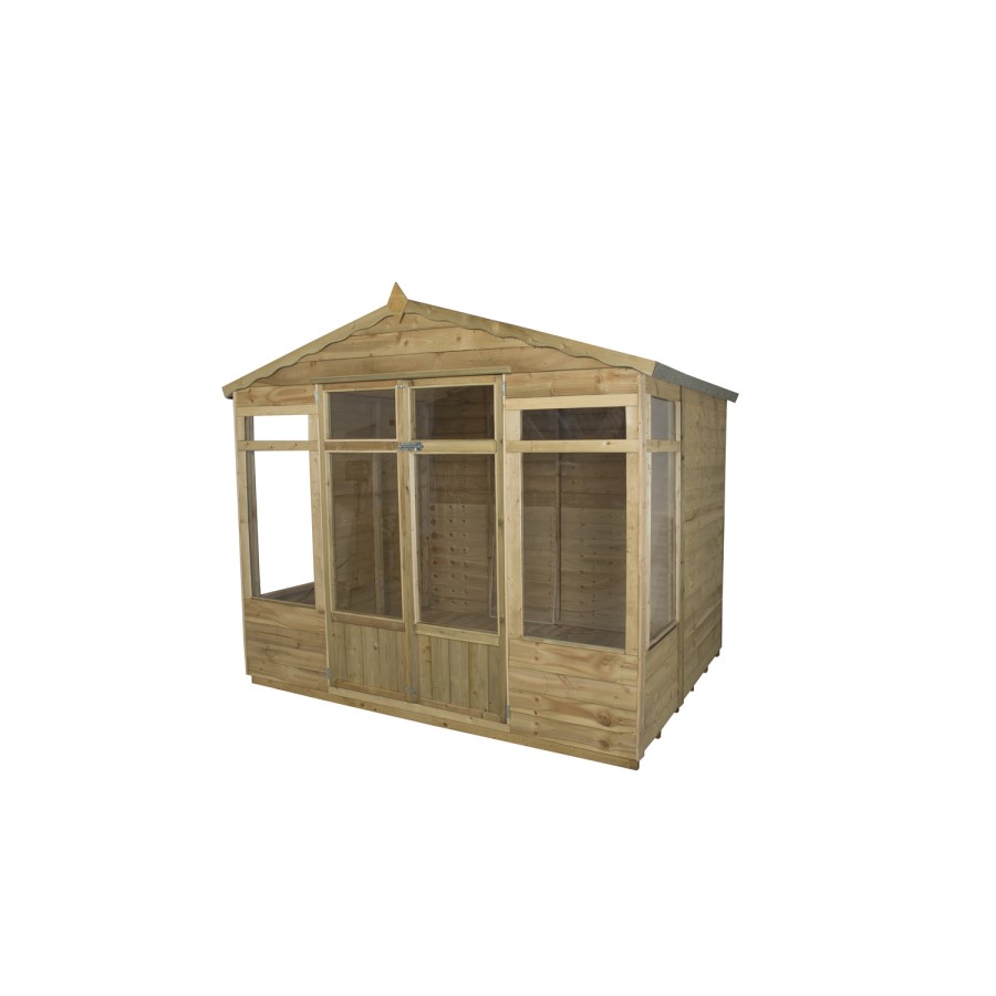 Forest Garden Oakley Overlap Summerhouse 8 x 6ft