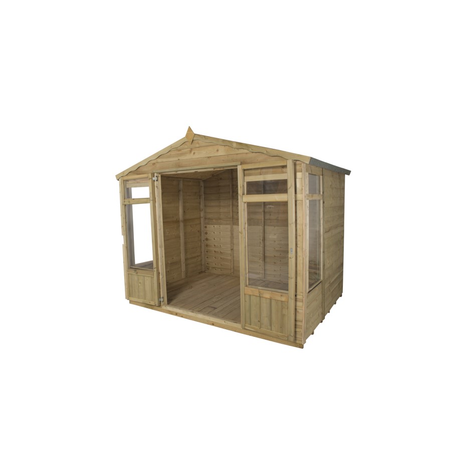Forest Garden Oakley Overlap Summerhouse 8 x 6ft
